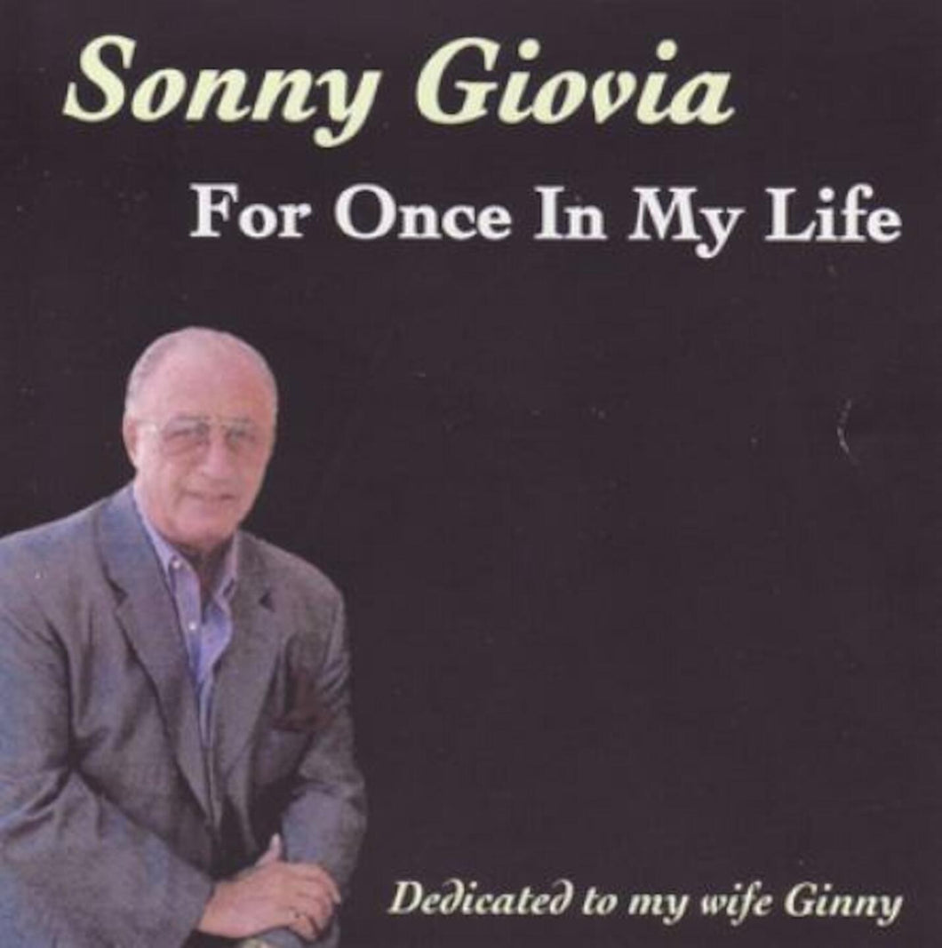 For Once In My Life   Sonny Giovia