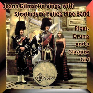 Bonnie Dundee   Joann Gilmartin with Strathclyde Police Pipe Band