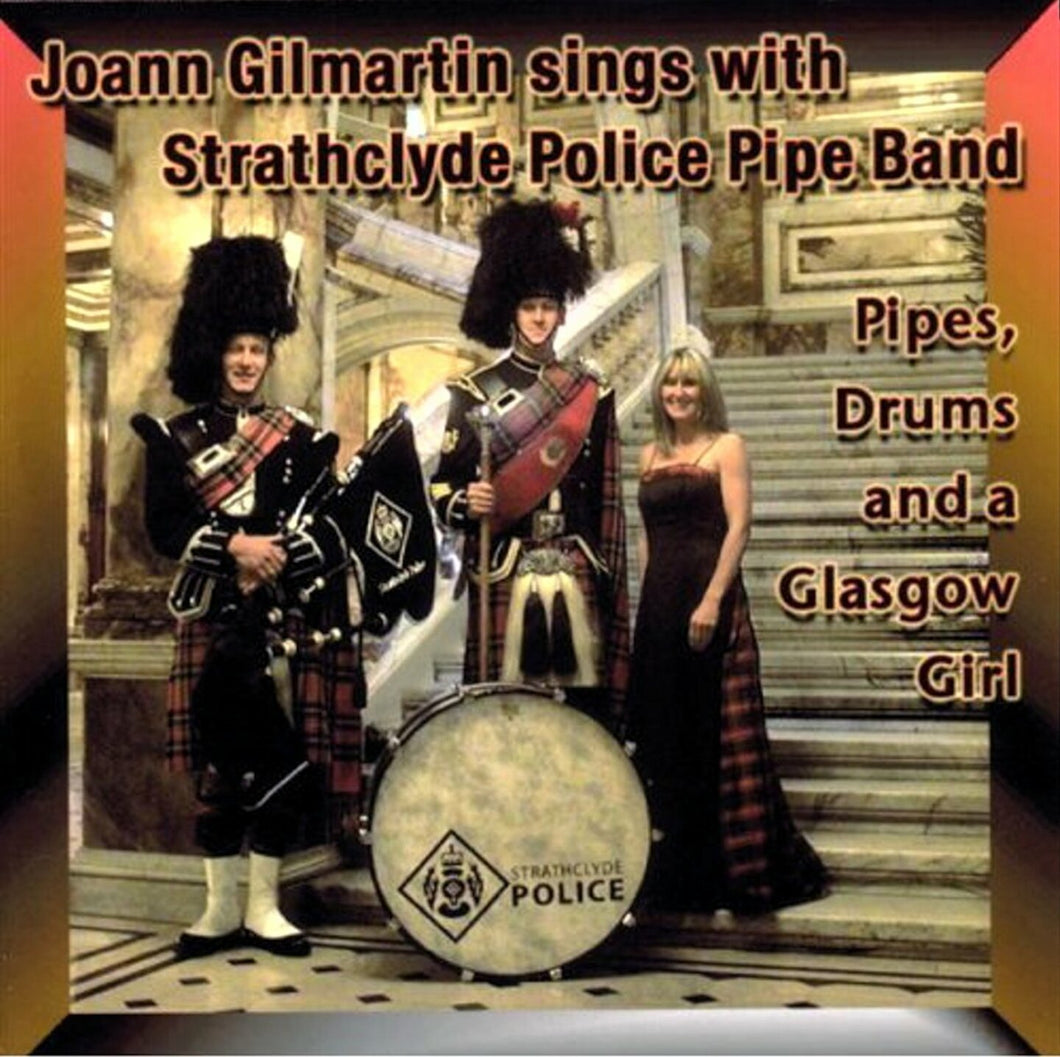 Sailing   Joann Gilmartin with Strathclyde Police Pipe Band
