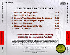 Norddeutsche Philharmonie Symphony - Famous Opera Overtures