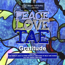 Load image into Gallery viewer, The Temple Adat Elohim Chorale, The Junior Cantors, The Band of Milk and Honey - Temple Adat Elohim Presents: &quot;Gratitude&quot;
