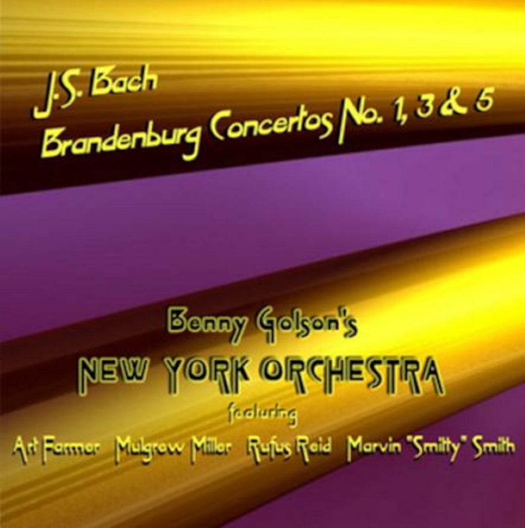 Brandenburg Concerto No. 1 in F 2. Adagio   Benny Golson's New York Orchestra